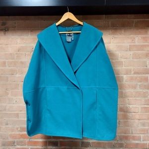 Queen Collection | PLUS Trendy Teal Cape 3X